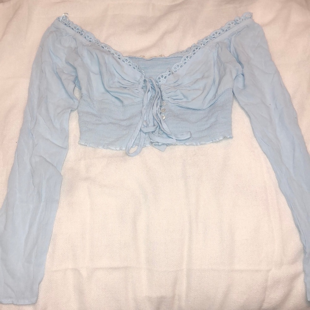 Crop top long sleeve